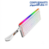 Meetion VibeKey B68 with ABS Double-Shot Keycaps, 26 keys Anti-Ghosting and 250Hz polling rate
