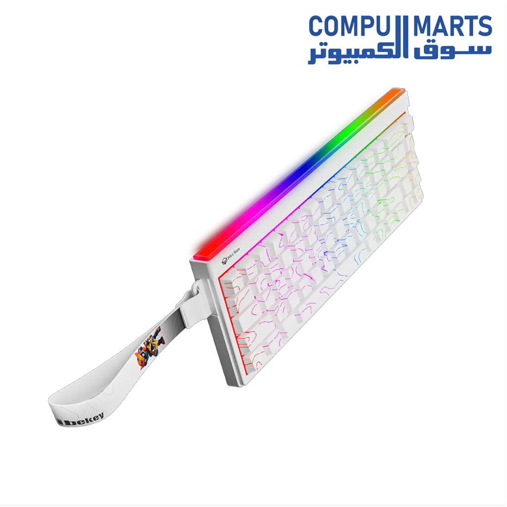 Meetion VibeKey B68 with ABS Double-Shot Keycaps, 26 keys Anti-Ghosting and 250Hz polling rate