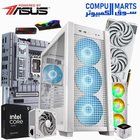 Intel Core Ultra 9 285K-GT302 TG ARGB-Z890-PRO WIFI-RTX 5070 / 5070 Ti / 5090-LC III 360 ARGB64GB DDR5 RAM + 2TB NVMe SSD – High-End Gaming PC Bundle Egypt