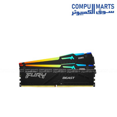 Kingston FURY 64GB DDR4 3200MHz CL16 Memory Kit – KF432C16BB2AK2/64