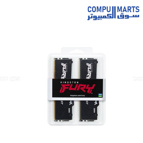 Kingston FURY 64GB DDR4 3200MHz CL16 Memory Kit – KF432C16BB2AK2/64