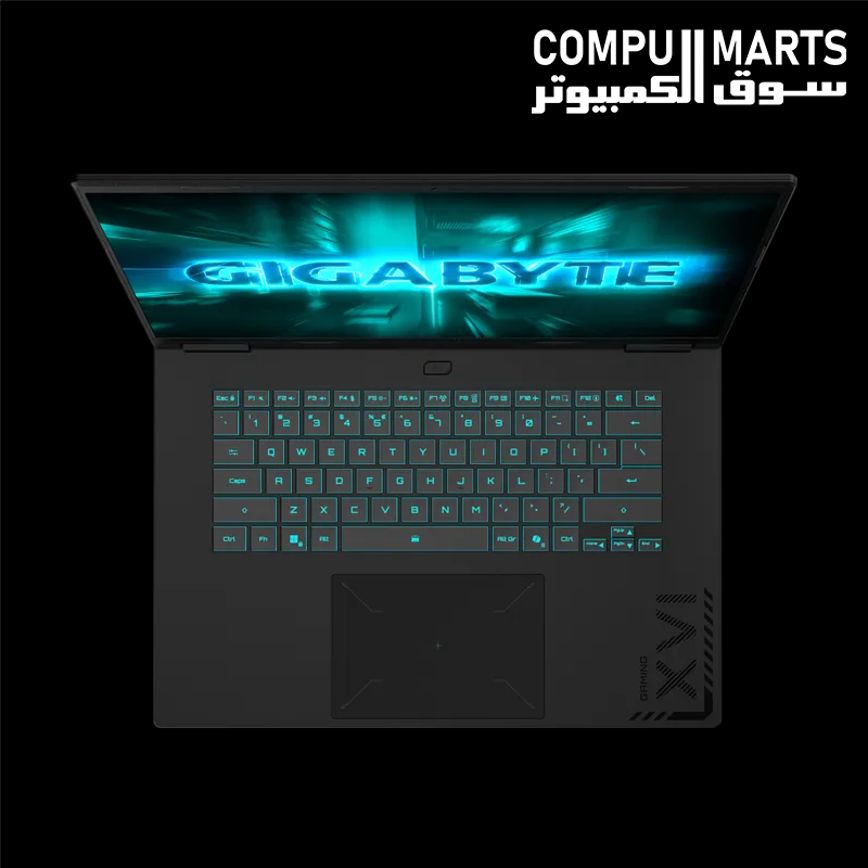 Gigabyte Gaming A16 GA63H RTX 5050 laptop with AMD Ryzen 7 processor and 165Hz 16 inch IPS display available in Egypt