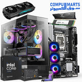 T-REX 1 Gaming Bundle – Intel Core Ultra 7 265K + GIGABYTE B860M GAMING WiFi6 + 32GB DDR5 6000MHz VULCAN RAM + Crucial E100 1TB NVMe SSD + ZOTAC RTX 4070 Ti SUPER 16GB + MSI A15 360mm Liquid Cooler + ANTEC CX700 Case + 850W Bronze ATX 3.0 PSU – High-End PC Build – Egypt

