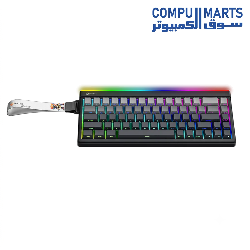 RGB Colorful Meetion VibeKey B68 featuring 26 keys anti-ghosting and 10.5° tilt angle for Egypt buyers
