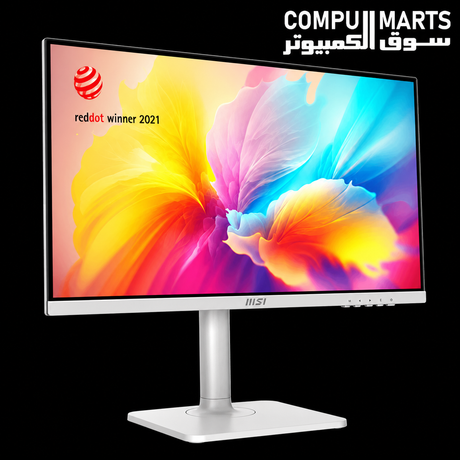 MD2412P 24 inch Full HD monitor with Type-C DP Alternate mode, 15W power delivery, headphone-out connection, Adaptive-Sync support, and ergonomic display adjustments for users in Egypt