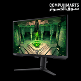 Samsung Odyssey G4 black gaming monitor front view