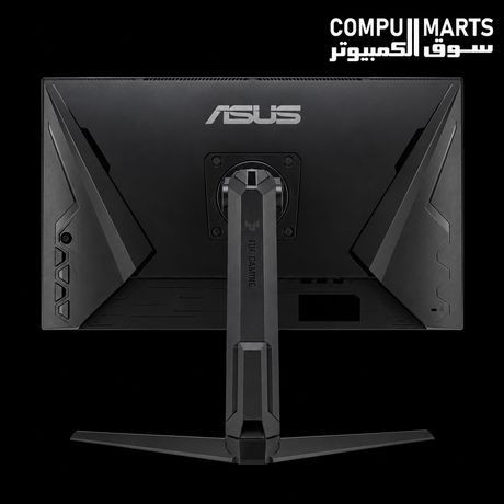 ASUS TUF VG27AQME5F 27-inch QHD gaming display with DisplayPort 1.4 HDMI 2.1 connectivity and ELMB Sync for esports-grade responsiveness