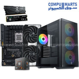 Gaming PC Bundle Ryzen 7 8700F with 32GB RAM, ASUS TUF B650 Plus WiFi, 512GB SSD Storage, 750W PSU, and 3 Graphics Card Options: ASUS Dual RTX 5060 Ti 8GB, RTX 5060 Ti 16GB, or RTX 5070 12GB – Egypt