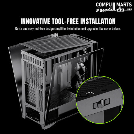 GAMEMAX LEADER 2 BK E-ATX case with tempered glass side panel