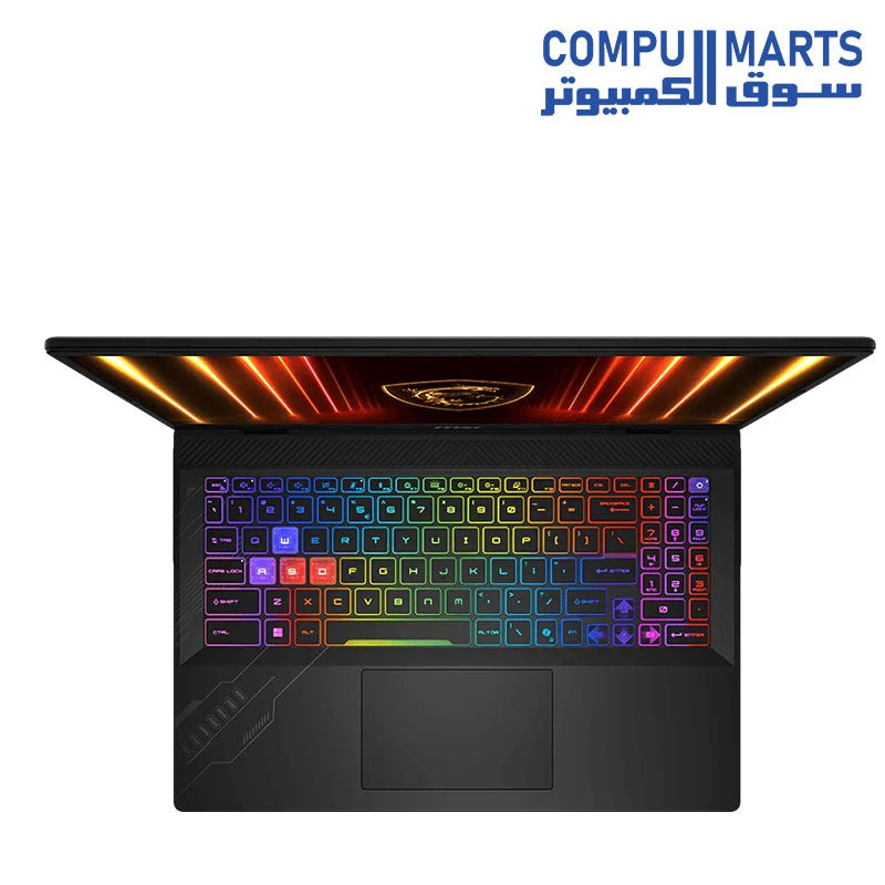 MSI Crosshair 16 HX AI D2XWGKG with 16-inch QHD+ 2560 × 1600 IPS-Level display and 240Hz refresh rate