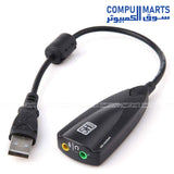 5H V2 7.1 External USB Sound Card – Digital Surround Audio Adapter