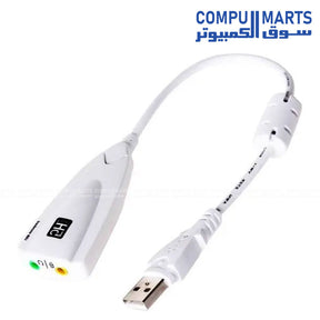 5H V2 7.1 External USB Sound Card – Digital Surround Audio Adapter