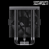 GameMax Sigma 550 Infinity Black CPU cooler with 120×120×25mm fan