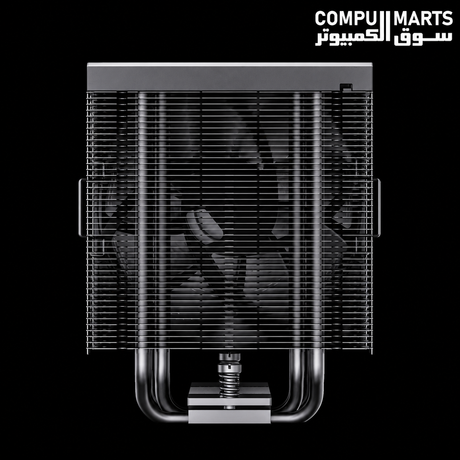GameMax Sigma 550 Infinity Black CPU cooler with 120×120×25mm fan