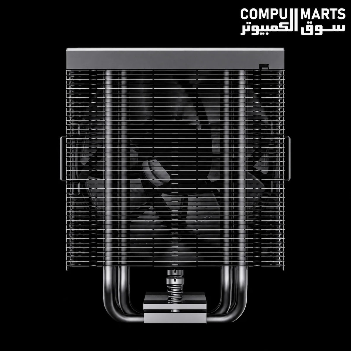 GameMax Sigma 550 Infinity Black CPU cooler with 120×120×25mm fan