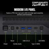 GAMEMAX LEADER 2 BK PC case with 420mm front radiator support