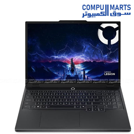 Lenovo Legion 5 15IAX10 gaming laptop with Intel Core Ultra 9 275HX processor, NVIDIA GeForce RTX 5070 8GB graphics, 32GB DDR5 memory, dual 1TB PCIe 4.0 SSD storage, and 15.1 inch WQXGA OLED 165Hz display available in Egypt