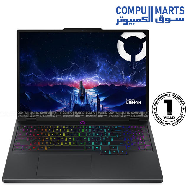 Lenovo Legion 5 15IRX10 83LY00N9AX Gaming Laptop – i9-14900HX – RTX 5070 – OLED 165Hz – Eclipse Black