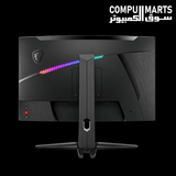 MSI MAG 325CQRF-QD monitor with DisplayPort HDMI and USB Type-C
