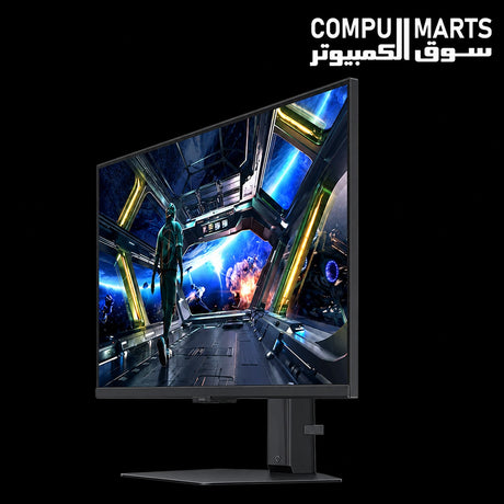 Samsung Odyssey G7 G70D IPS monitor with up to 144Hz refresh rate