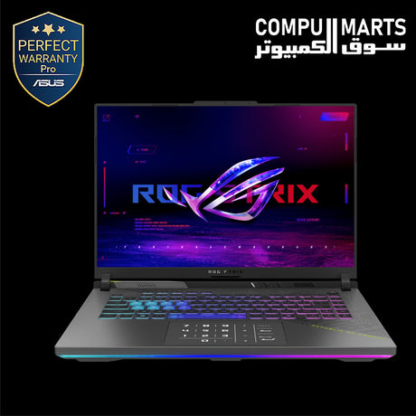 ASUS ROG Strix G16 G614PR-RV161W gaming laptop with AMD Ryzen 9 8940HX processor and NVIDIA GeForce RTX 5070 Ti graphics