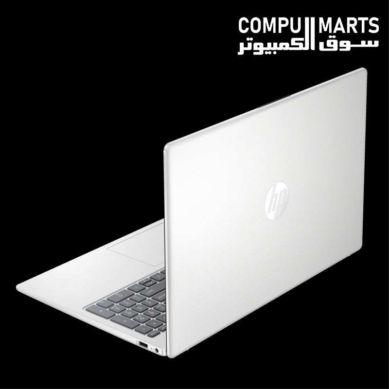 HP laptop with 4GB DDR4 RAM and 256GB NVMe SSD