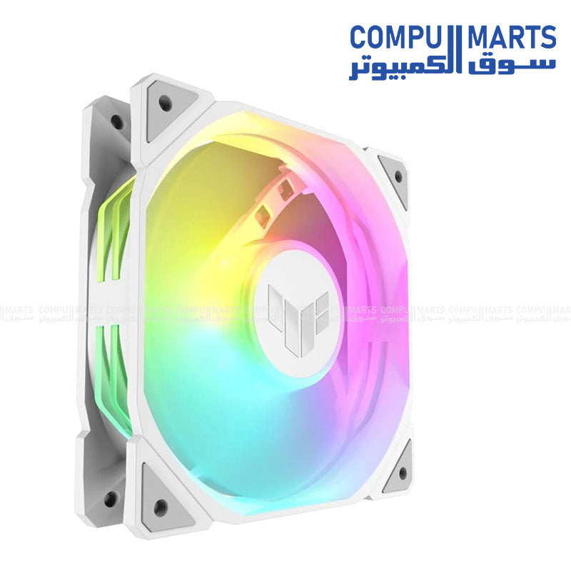 ASUS TUF Gaming TF120 ARGB 120mm Fan – Advanced FDB Bearing – AURA Sync – Egypt