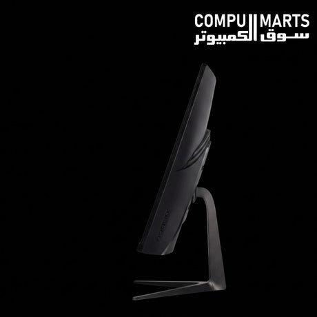 Rear connectivity ports on the ViewSonic VX3218C-2K including HDMI 2.1 and DisplayPort inputs.