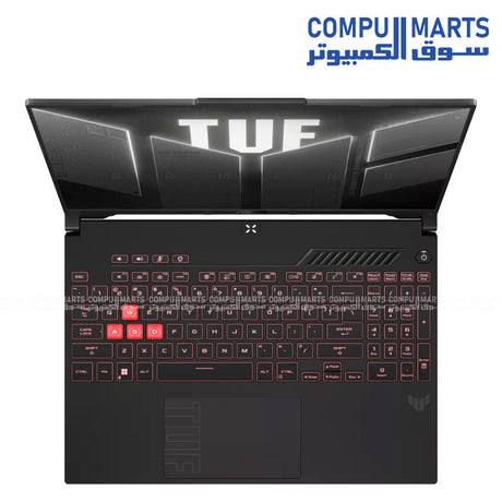 ASUS TUF Gaming A16 laptop with Ryzen 7 processor and RTX 4050, 16-inch FHD+ 144Hz display