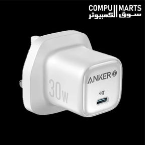 Anker Zolo A2698621 30W USB-C Wall Charger White
