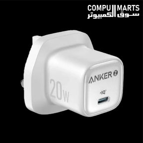Anker Zolo A2699621 20W USB-C Wall Charger White