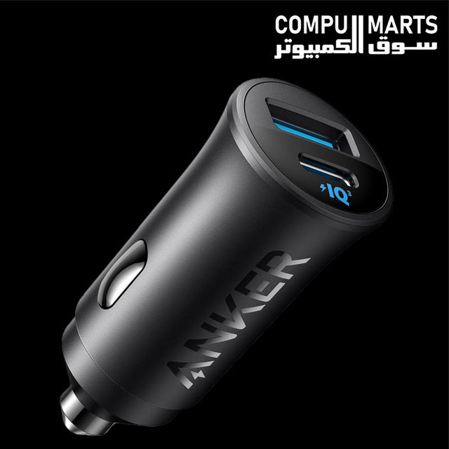Anker A2741611 30W USB-C + USB-A car charger