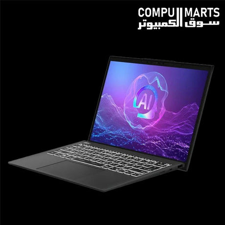 MSI Prestige 13 AI+ Evo A2VMG-007AE laptop in Stellar Gray