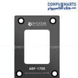 ID-COOLING ABF-1700 LGA1700 CPU bracket anti bending frame aluminum construction with precise mounting support for Intel processors
