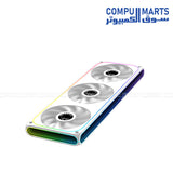 Xigmatek AERO DGT 360 / AERO DGT 360 Arctic 364x124x28.5mm 600-1500 RPM 42.74 CFM Digital LED Cooling Unit