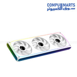 Xigmatek AERO DGT 360 / AERO DGT 360 Arctic 364x124x28.5mm 600-1500 RPM 42.74 CFM Digital LED Cooling Unit