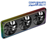 Equipped with 600-1500 RPM fan operation, 42.74 CFM airflow, and DC 5V~13.8V operating voltage in the Xigmatek AERO DGT 360