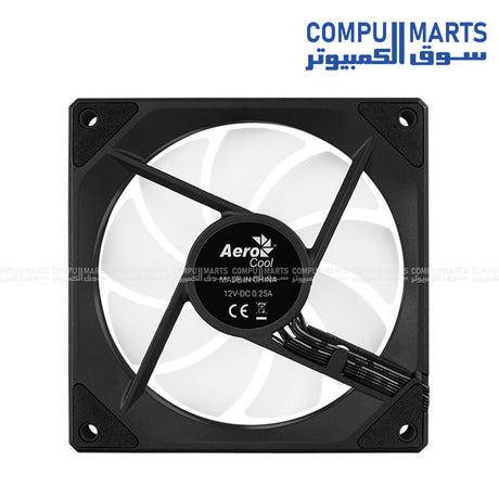 Phantom M-3 R 12 PWM ARGB – 120mm Cooling Fan – Black / White – Hydraulic Bearing – 49.8 CFM