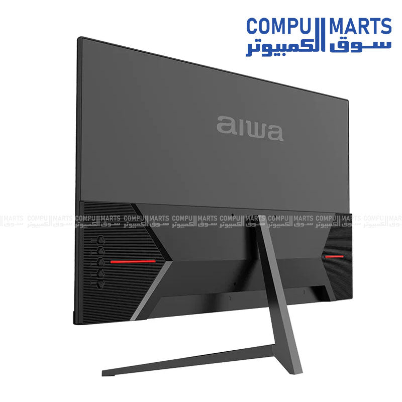 AIWA MD2425-V 23.8″ gaming monitor with IPS panel, FHD 1080p, 180Hz refresh rate, 1ms response time, HDMI + DP ports. Ideal for gamers – in Egypt.