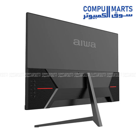 AIWA MD2425-V 23.8″ gaming monitor with IPS panel, FHD 1080p, 180Hz refresh rate, 1ms response time, HDMI + DP ports. Ideal for gamers – in Egypt.