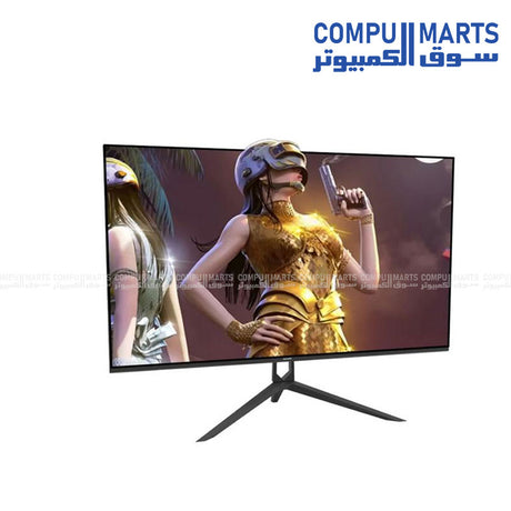 AIWA MF2703-V 27" IPS 27-inch FHD 120Hz monitor with 97% sRGB, 5ms response, VGA & HDMI, slim design. Perfect for work, gaming, and home use in Egypt.