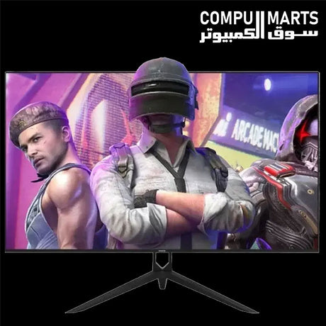 AIWA MF2703-V 27" IPS 27-inch FHD 120Hz monitor with 97% sRGB, 5ms response, VGA & HDMI, slim design. Perfect for work, gaming, and home use in Egypt.