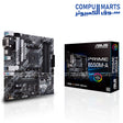 ASUS PRIME B550M-A AMD B550 Ryzen AM4 motherboard with dual M.2 support, PCIe 4.0 x16 slot, 1Gb Ethernet and mATX form factor available in Egypt