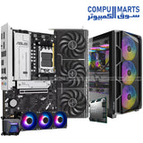 AMD FLEX PRO AMD Ryzen 7 7800X3D Gaming PC – 32GB DDR5, 1TB NVMe, 360mm Liquid Cooling