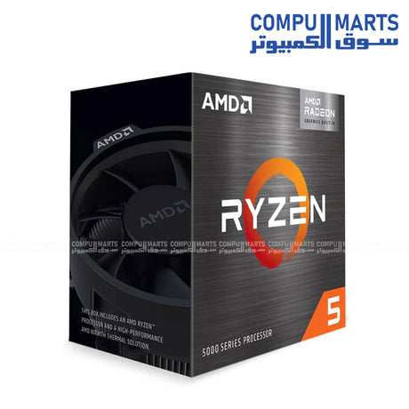 Ryzen 5 5500GT – Processor – AMD – 6 Cores – 12 Threads – Up to 4.4GHz – Radeon Graphics – AM4


