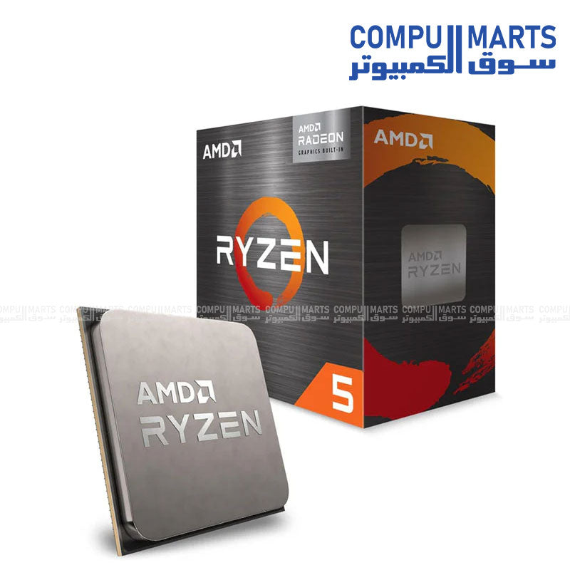 Ryzen 5 5500GT – Processor – AMD – 6 Cores – 12 Threads – Up to 4.4GHz – Radeon Graphics – AM4

