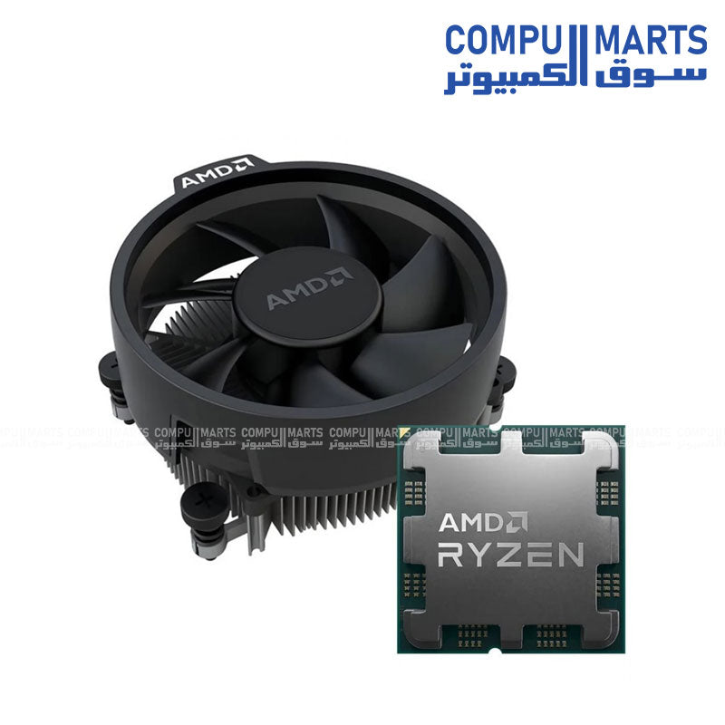 AMD Ryzen 5 7600 6-Core, 12-Thread Unlocked Desktop Processor
