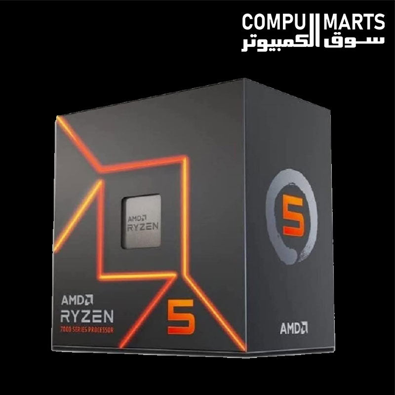 AMD Ryzen 5 7600 6-core 12-thread CPU