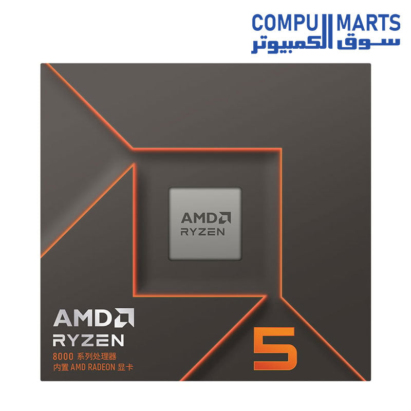 AMD Ryzen 5 8500G 6-Core, 12-Thread Desktop Processor – Compumarts