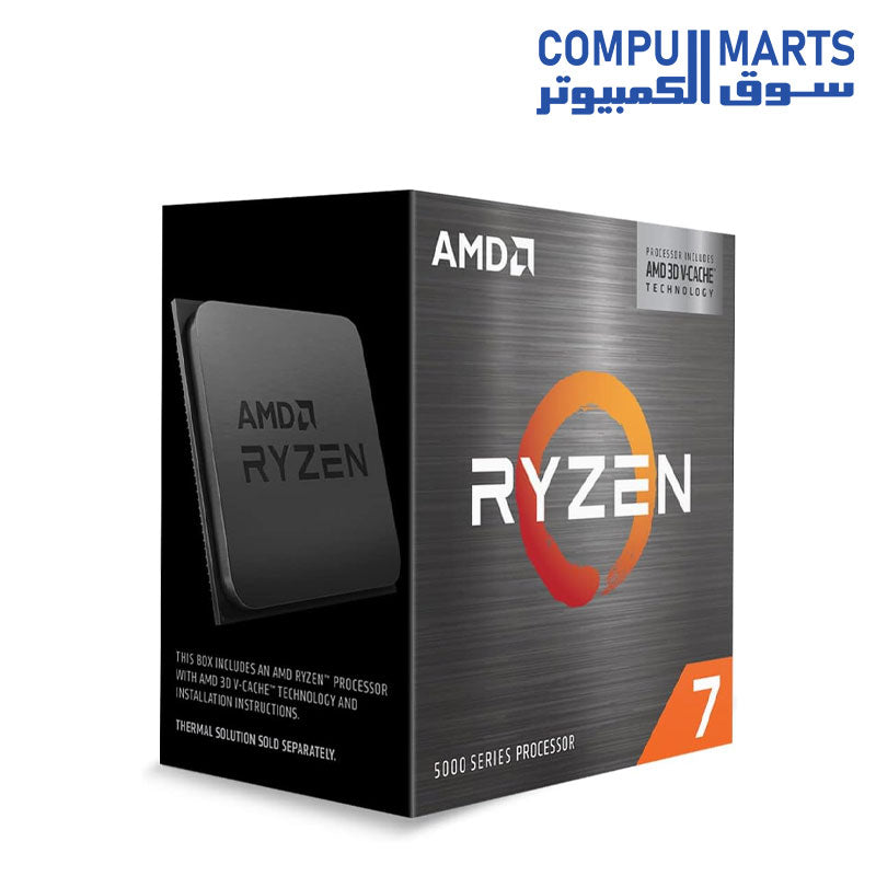 AMD Ryzen 7 5700X3D 8-Core, 16-Thread Desktop Processor